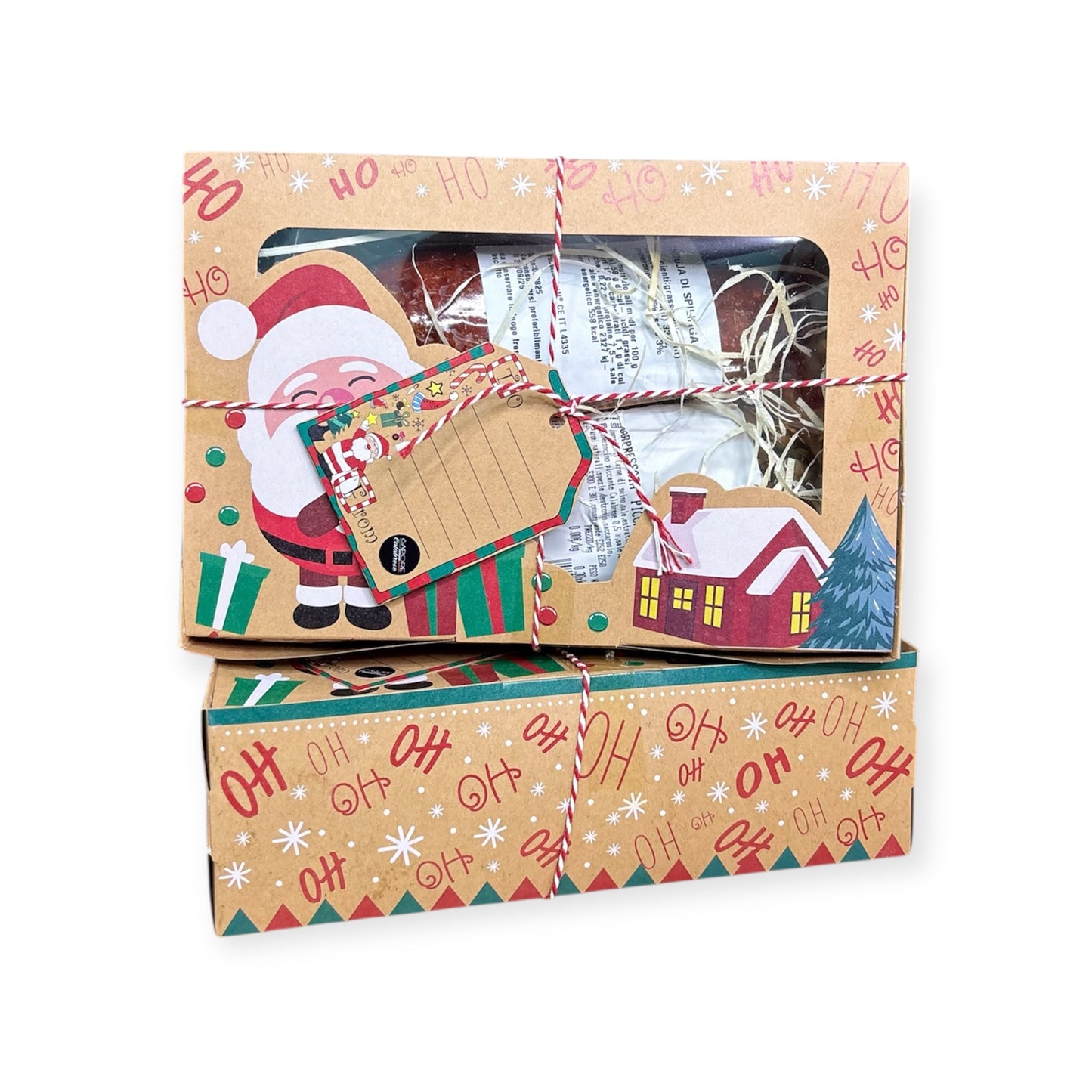 BOX PICCOLA NATALIZIA XS Nduja 400g, Soppressata 450g,‘Nduja Spalmabile 90g