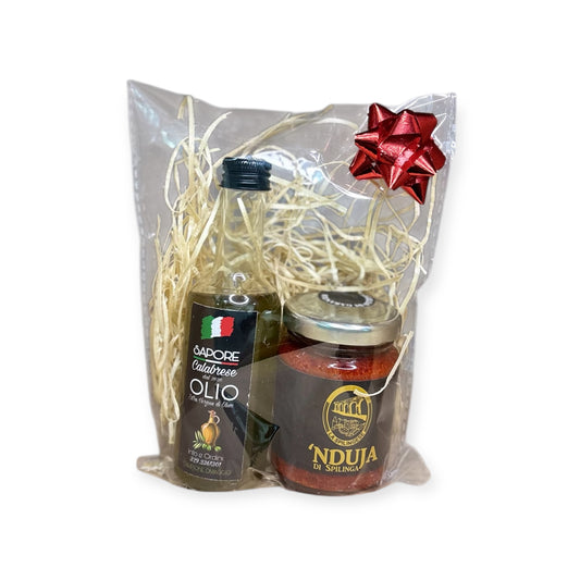 Olio EVO Italiano 100ml - ‘Nduja di Spilinga Spalmabile 90g