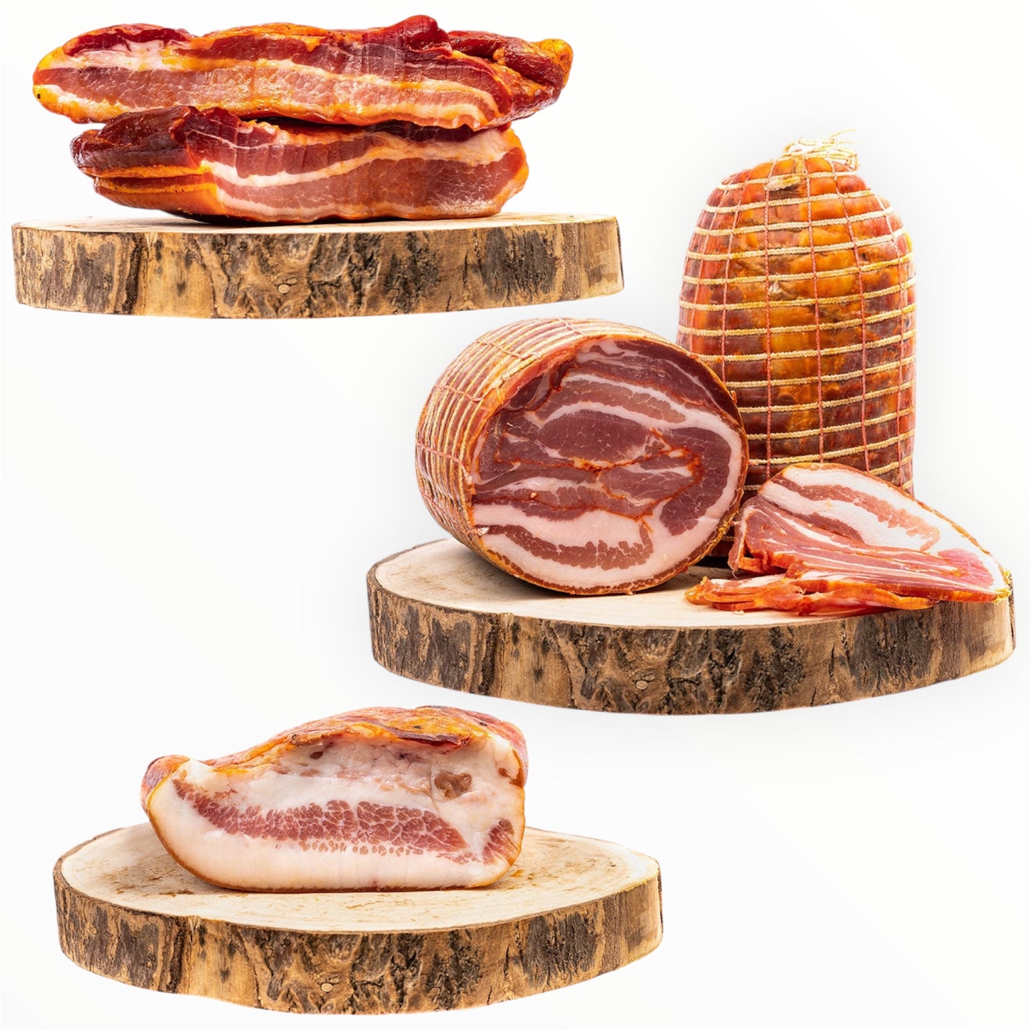 Guanciale, Pancetta sia Tesa che Arrotolata a scelta da kg